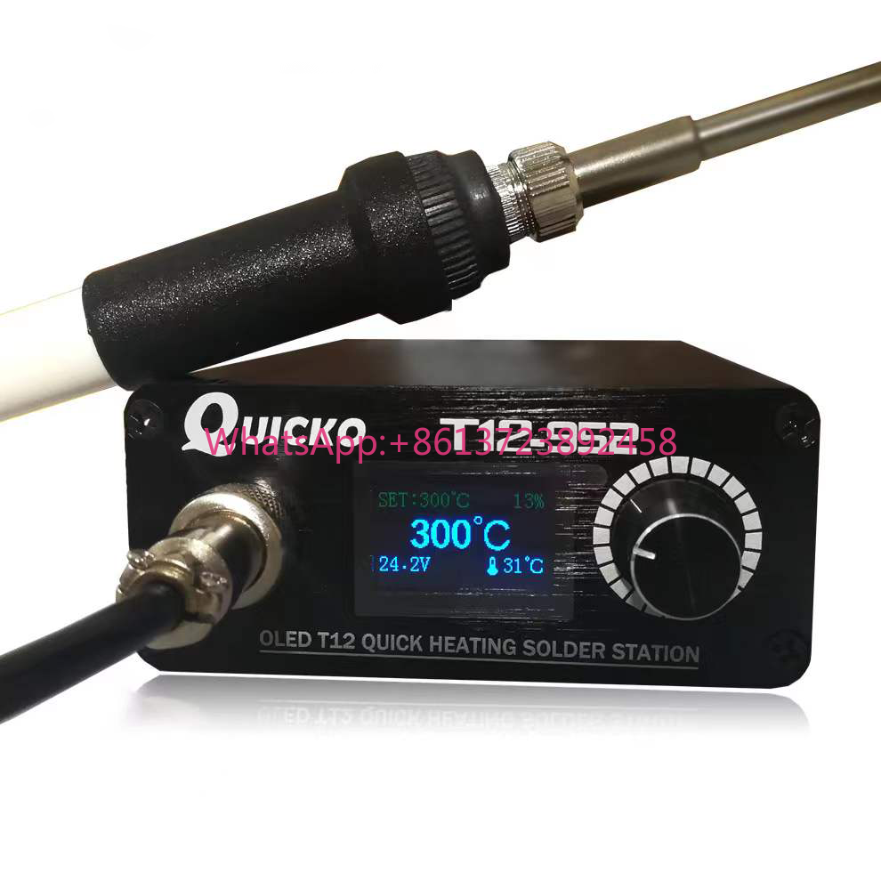 T12 Soldering Station Oled - Szybko nagrzewająca się stacja lutownicza T12-952,