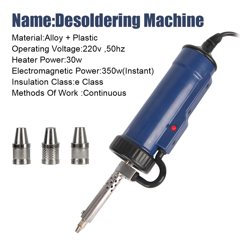Automatyczna pompa odsysająca  – Desoldering Pump Electric Vacuum Station recenzja i cena