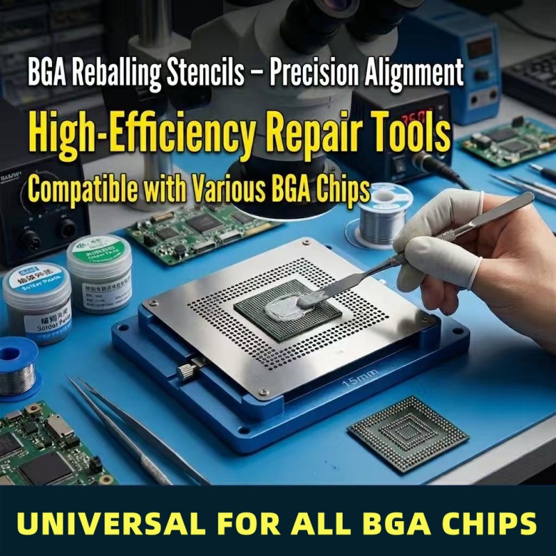 Szablon do reballingu BGA GUP  – Infrared Bga Rework Station recenzja i cena