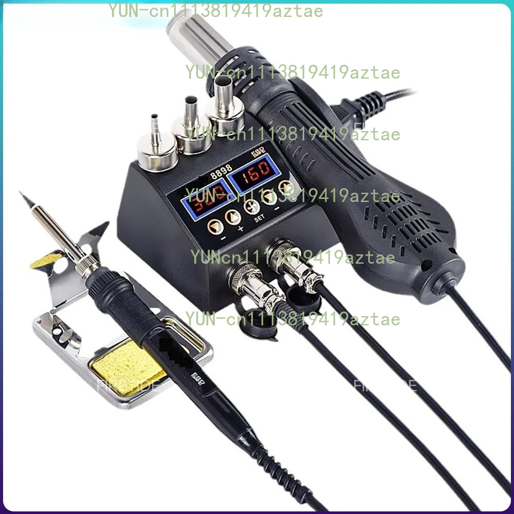 750W 2 w 1 Lutownica z pistole – 2 In 1 Soldering Rework Station 750W recenzja i cena